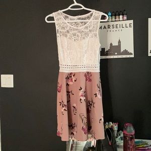 pretty floral dress